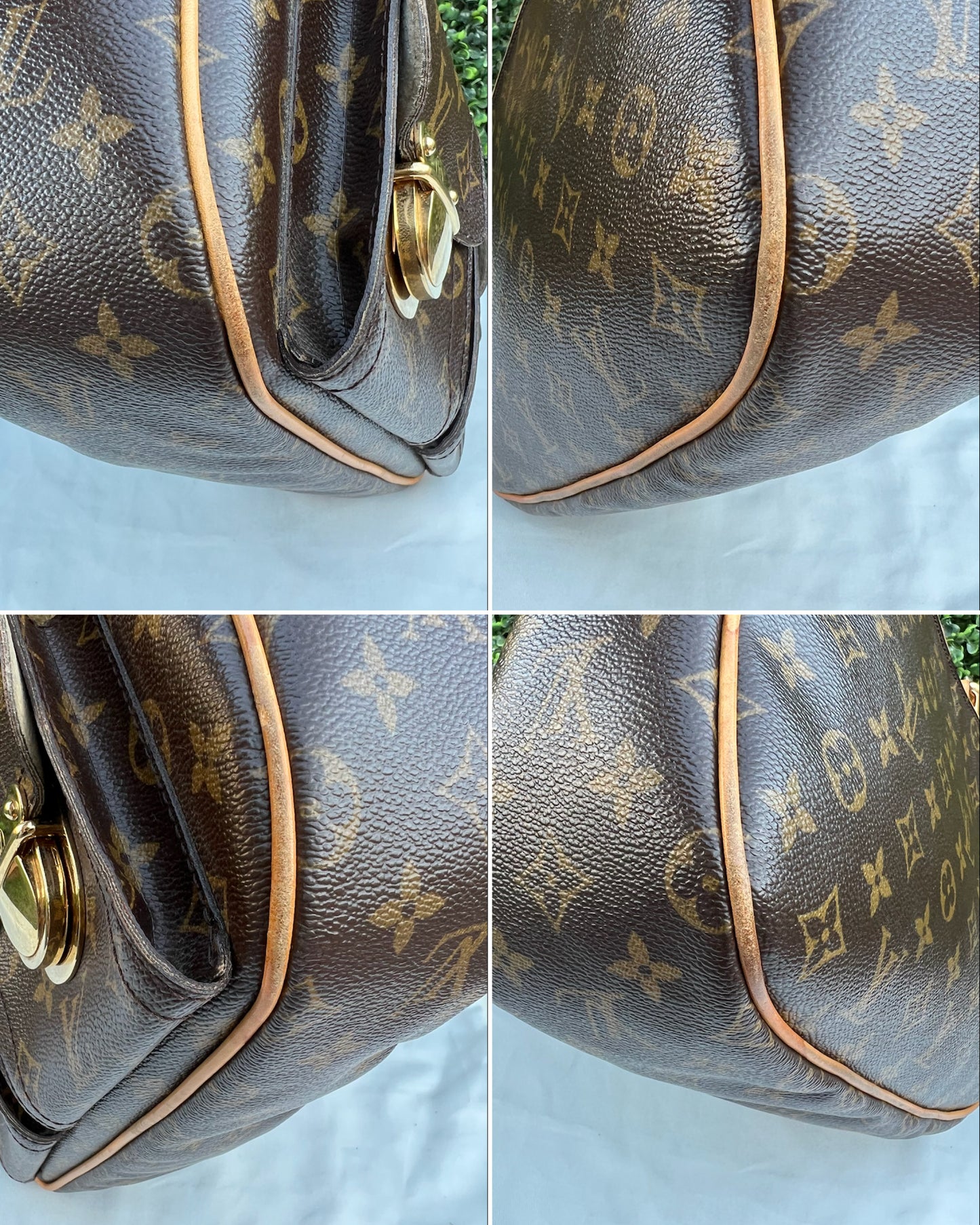Hudson GM Crossbody Bag With Two Straps Monogram Canvas