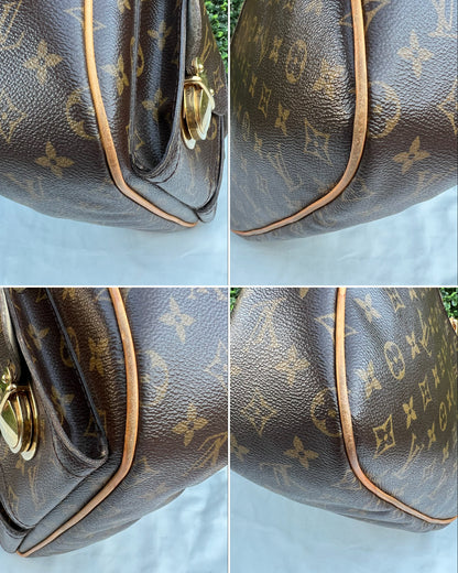 Hudson GM Crossbody Bag With Two Straps Monogram Canvas