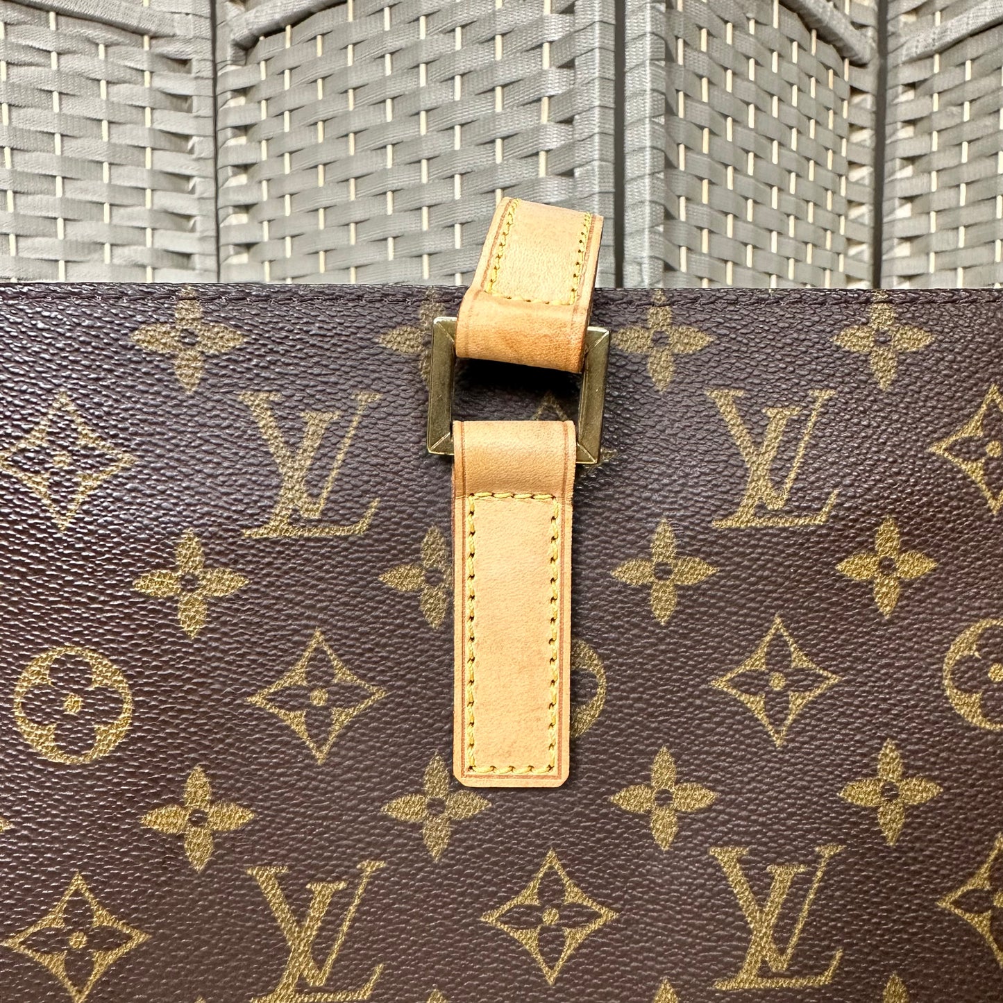Luco Monogram Canvas Tote