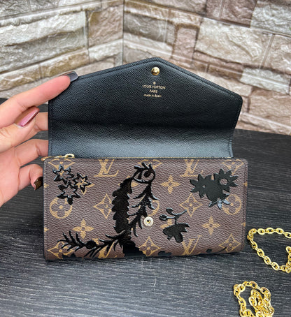 Limited Edition Blossom Noir Sarah Wallet