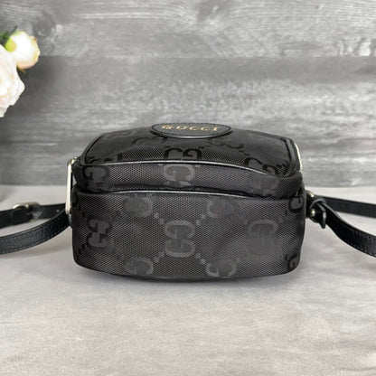 GG Black Econyl Off The Grid Crossbody Bag