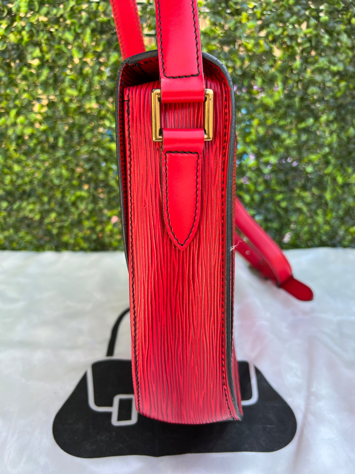 Saint Cloud GM Red Epi Crossbody Bag