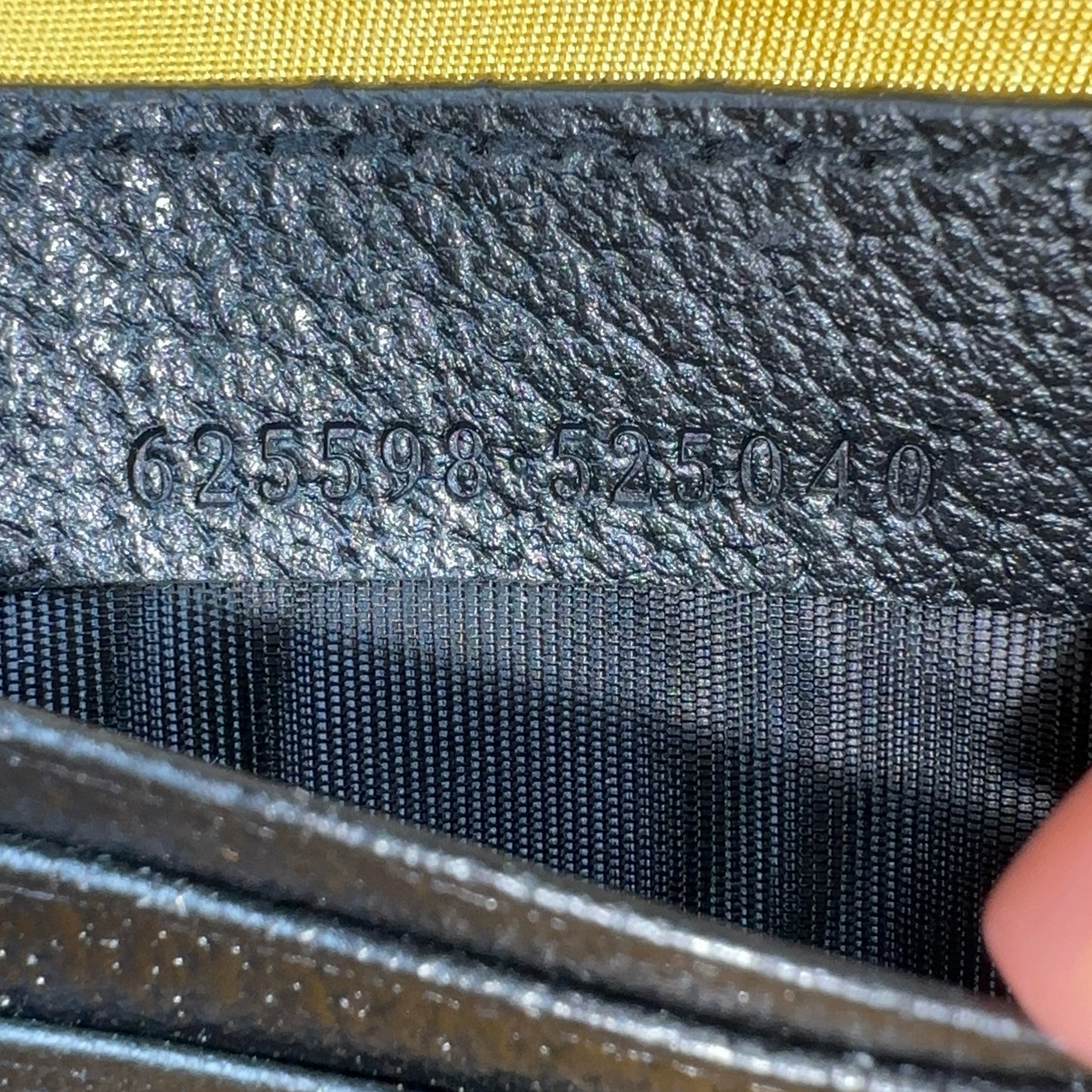 "Off The Grid" Econyl Wristlet Clutch Yellow