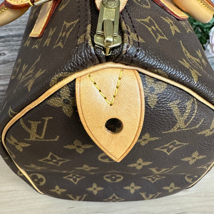 Speedy 30 Monogram Canvas