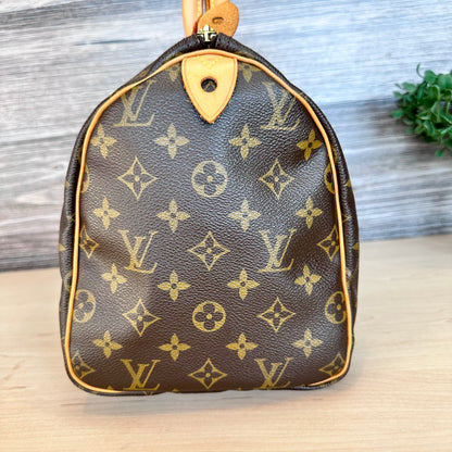 Speedy 30 Monogram Canvas