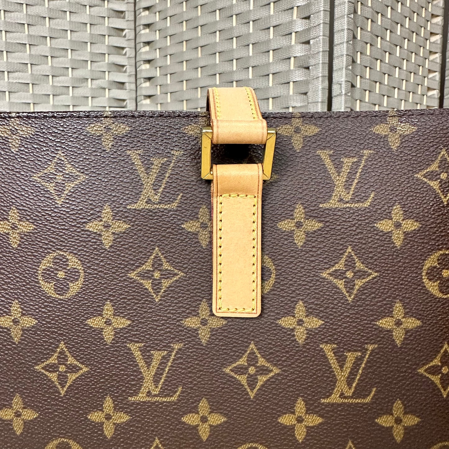 Luco Monogram Canvas Tote