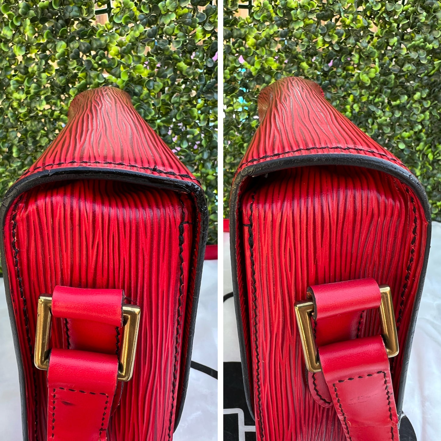 Saint Cloud GM Red Epi Crossbody Bag
