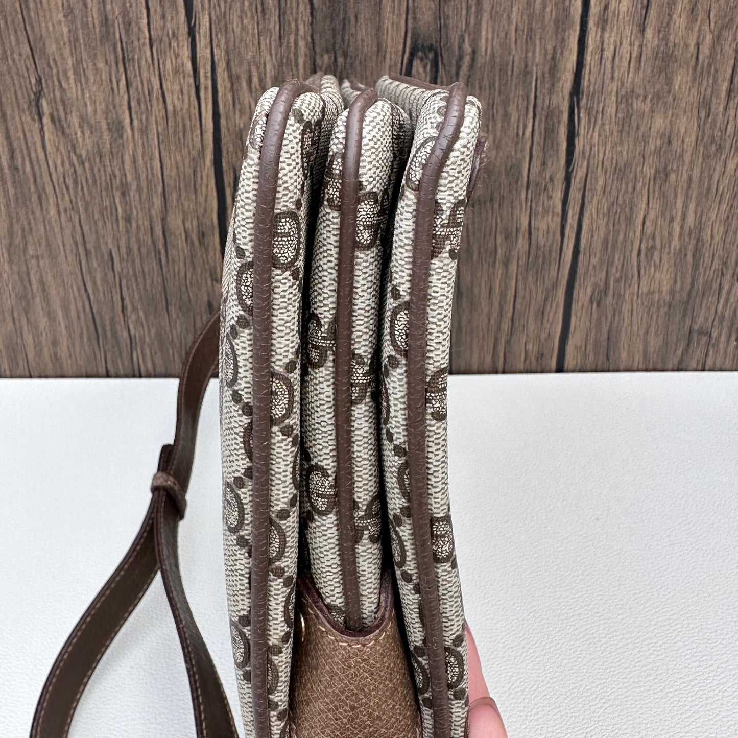 Vintage Sherry Line Supreme Shoulder Bag