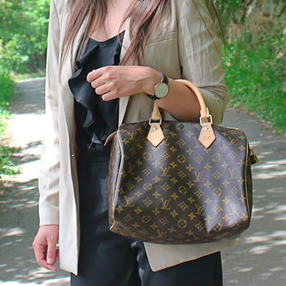 Speedy 30 Monogram Canvas