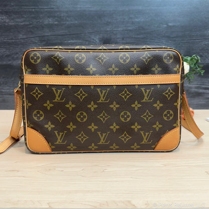 Trocadero 30 Monogram Canvas Crossbody Bag