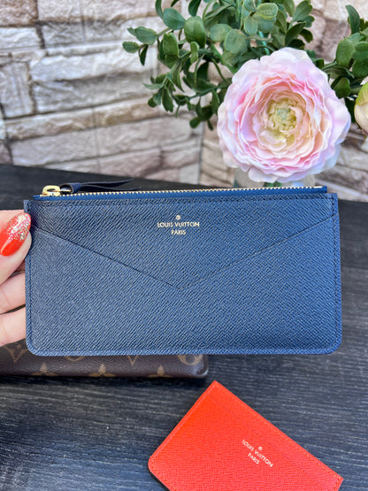 Jeanne Wallet Rose Ballerine with Credit Card Holder & Zipped Inserts