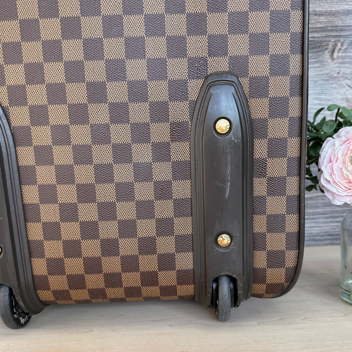 Pegase 45 Damier Ebene Rolling Suitcase