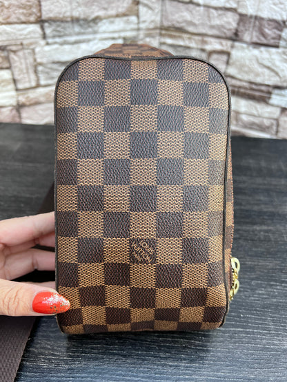 Geronimos Damier Ebene Sling Bag