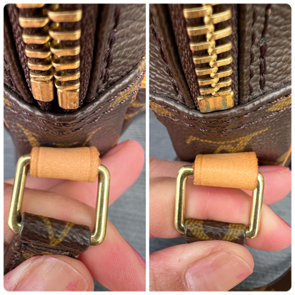 Danube PM Crossbody Monogram Canvas