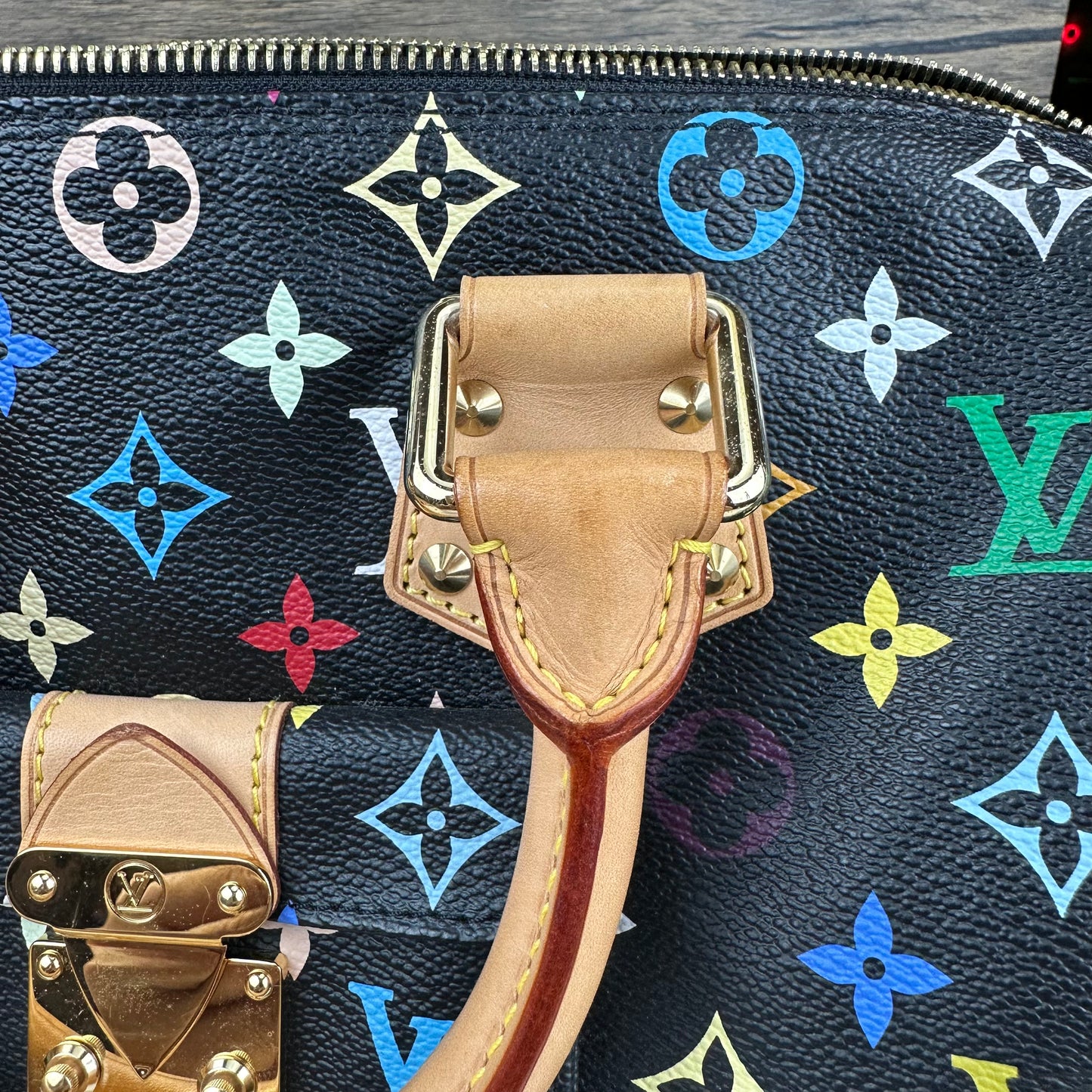 Limited Edition Black Multicolor Speedy 30