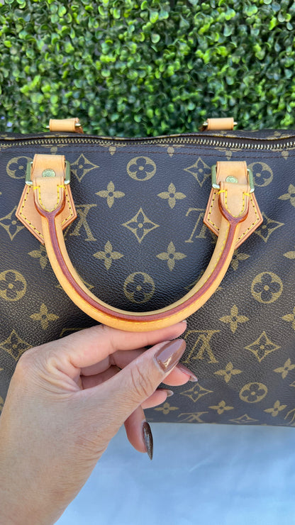 Speedy 30 Monogram Canvas
