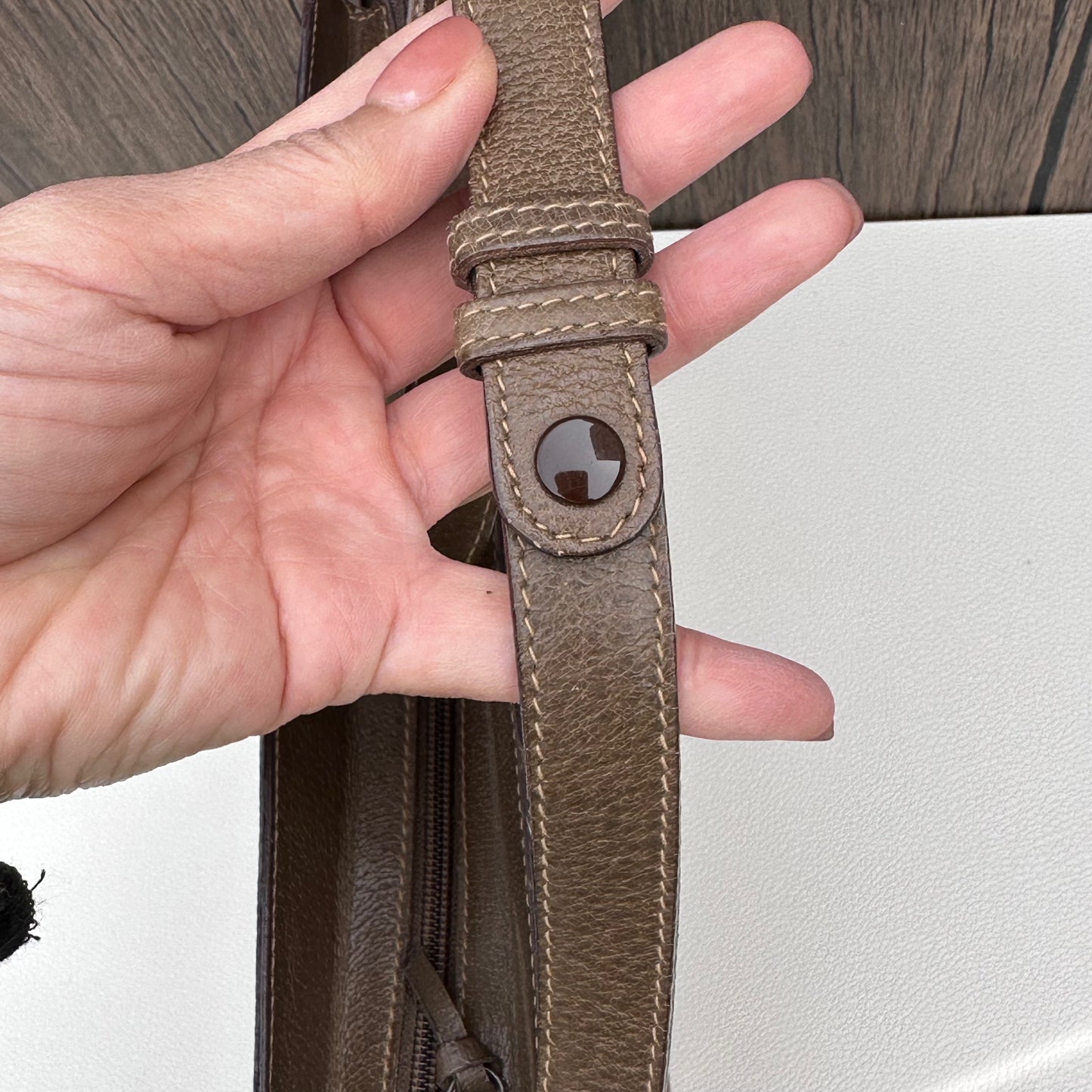 Vintage Sherry Line Supreme Shoulder Bag