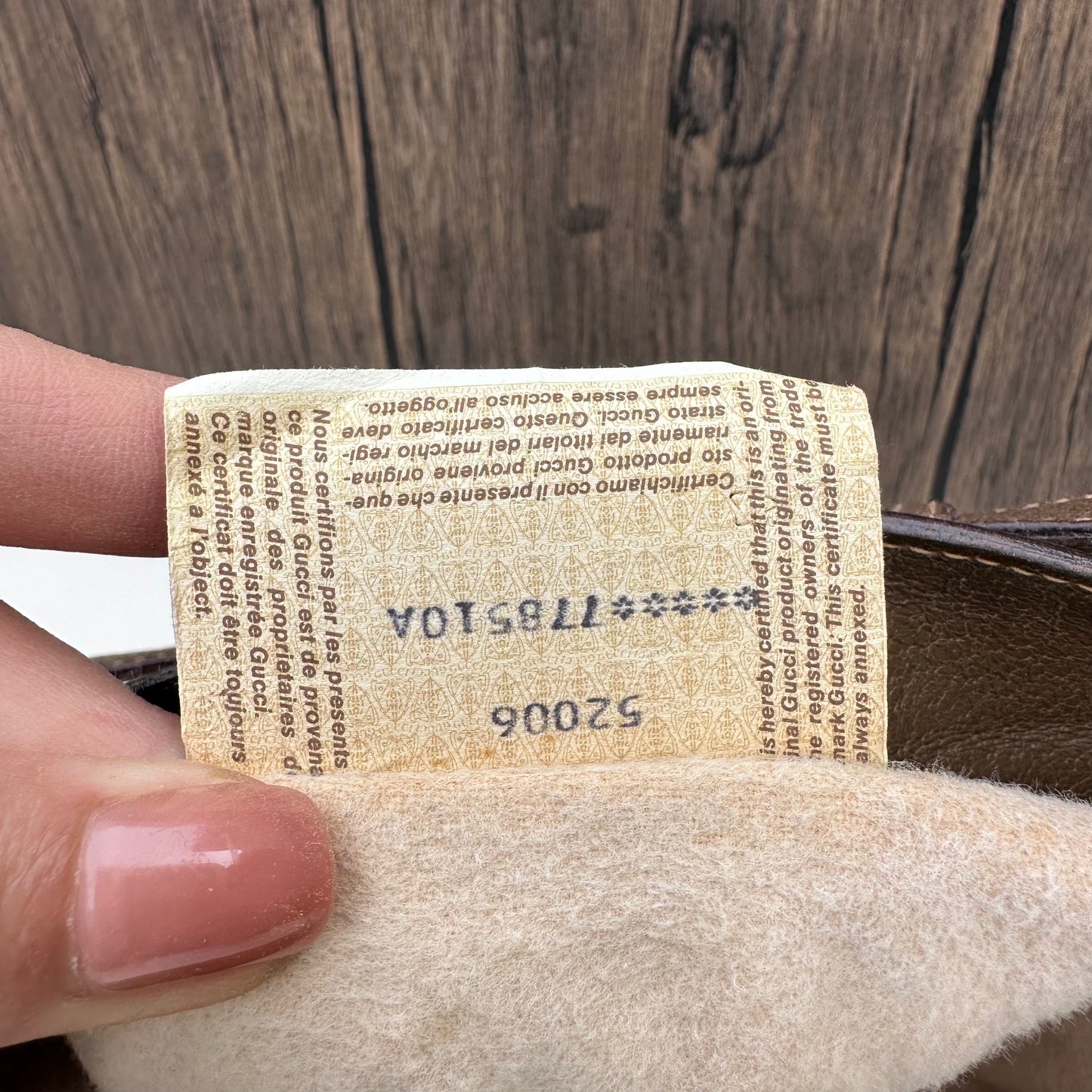 Vintage Sherry Line Supreme Shoulder Bag