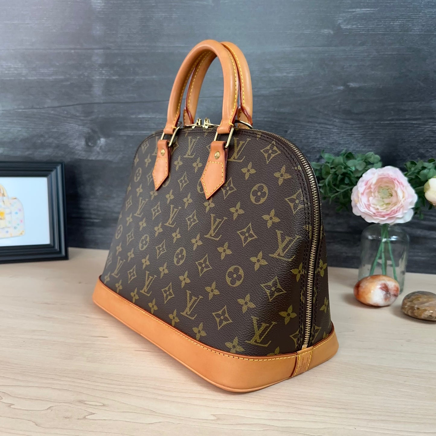 Alma PM Monogram Canvas