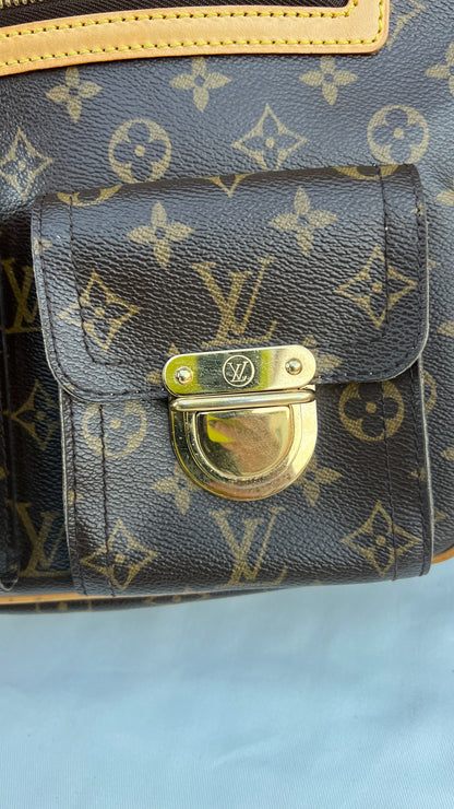 Hudson GM Crossbody Bag With Two Straps Monogram Canvas
