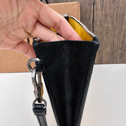 "Off The Grid" Econyl Wristlet Clutch Yellow