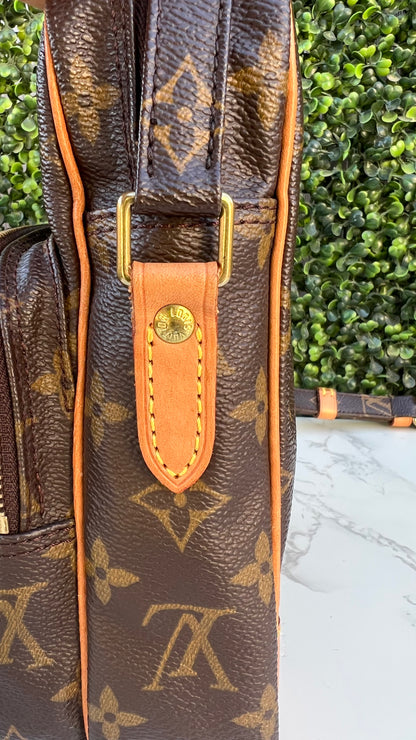Amazone Monogram Canvas Crossbody Bag