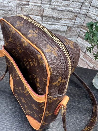 Danube PM Crossbody Monogram Canvas
