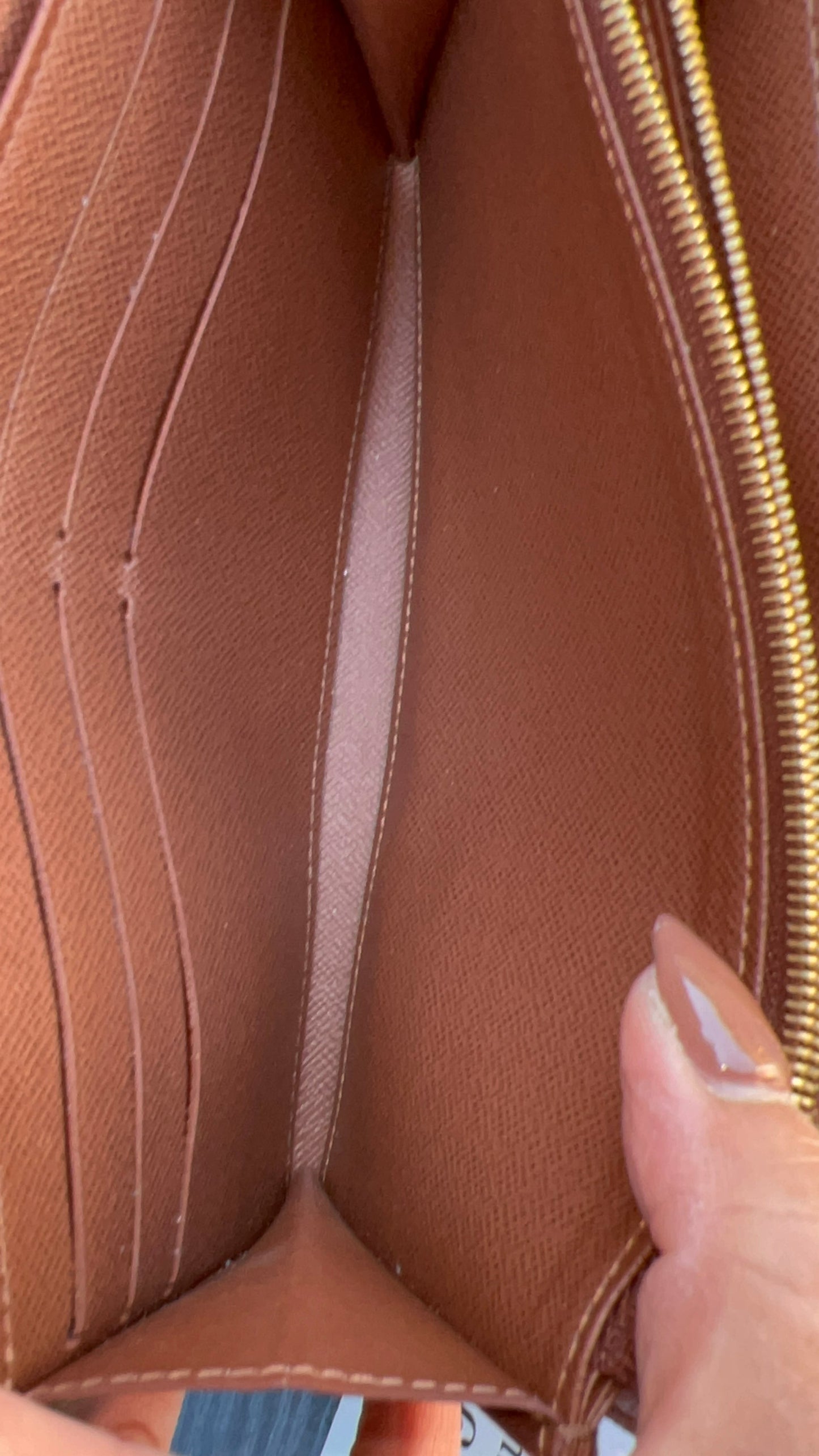 Sarah Monogram Wallet New Model with Wallet to Clutch