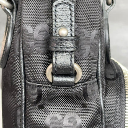 GG Black Econyl Off The Grid Crossbody Bag