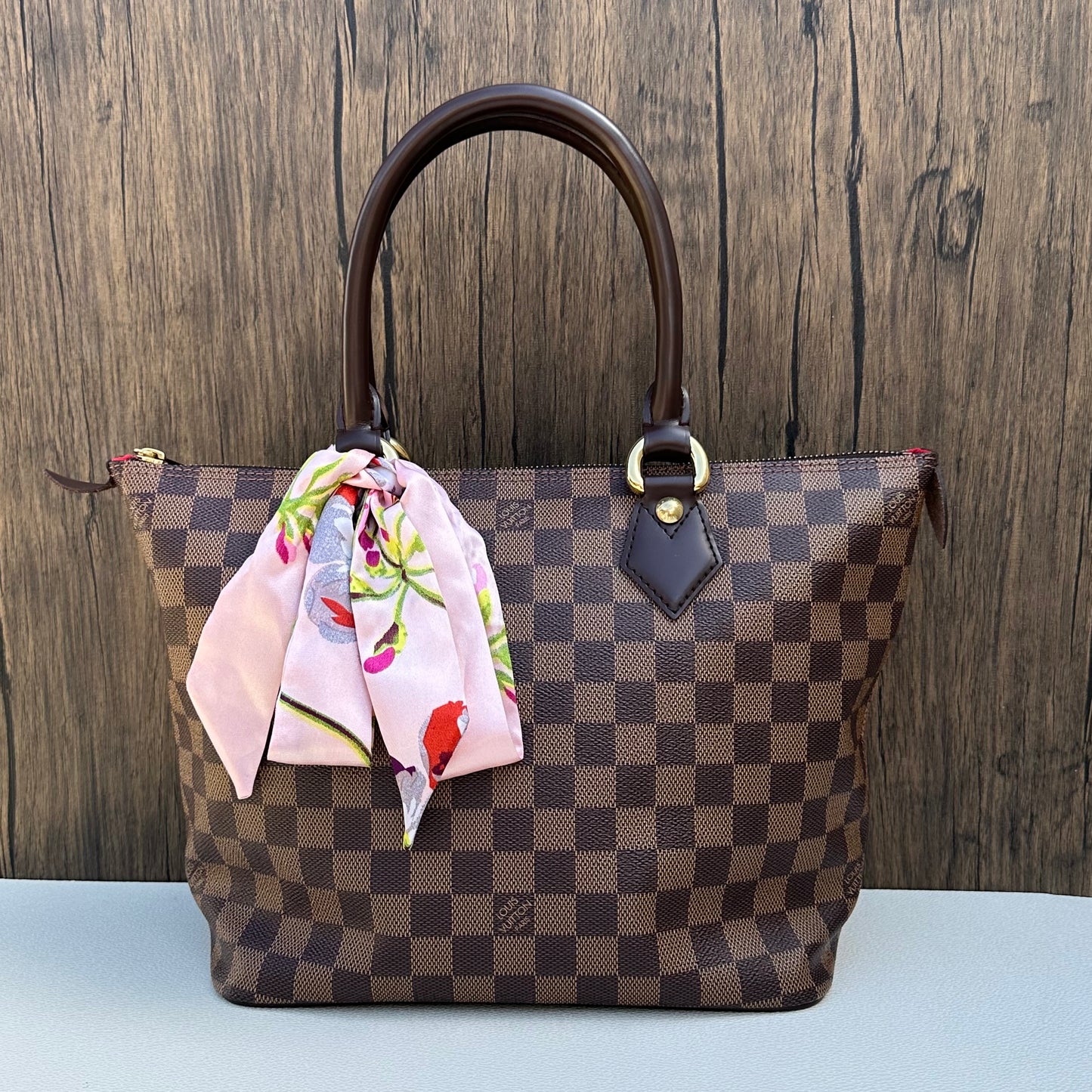 Saleya PM Damier Ebene Tote